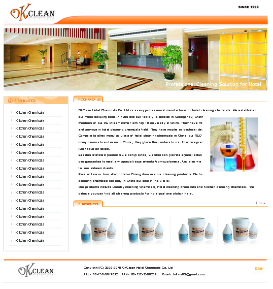 OkClean Hotel Chemicals Co. Ltd